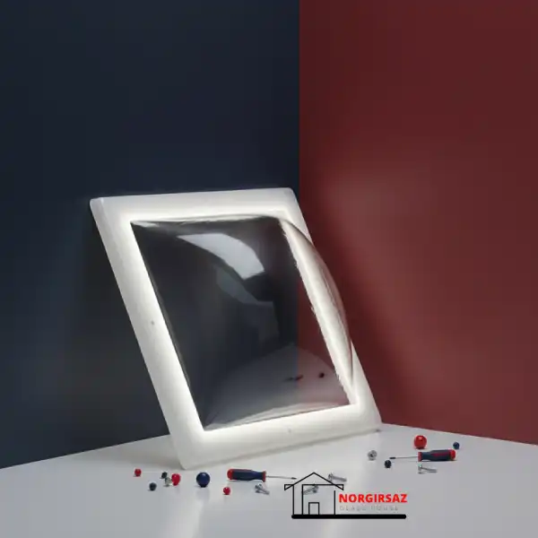 حباب نورگیر 70 در 70